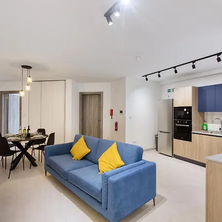 Modern Seaview With Balcony Pabe1-1 St. Paul's Bay