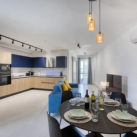 Modern Seaview With Balcony Pabe1-1 Apartment St. Paul's Bay