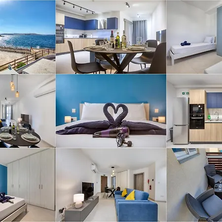 Modern Seaview With Balcony Pabe1-1 * St. Paul's Bay